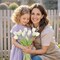 15 Pcs White Real Touch Artificial Tulips – Premium Latex Faux Flower Bouquet for Spring Wedding & Home Centerpiece Decor